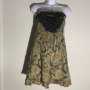 Mudpie Bag Lady Strapless Dress